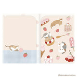 Furukawashiko A5 Clear File - Strawberry Sweets
