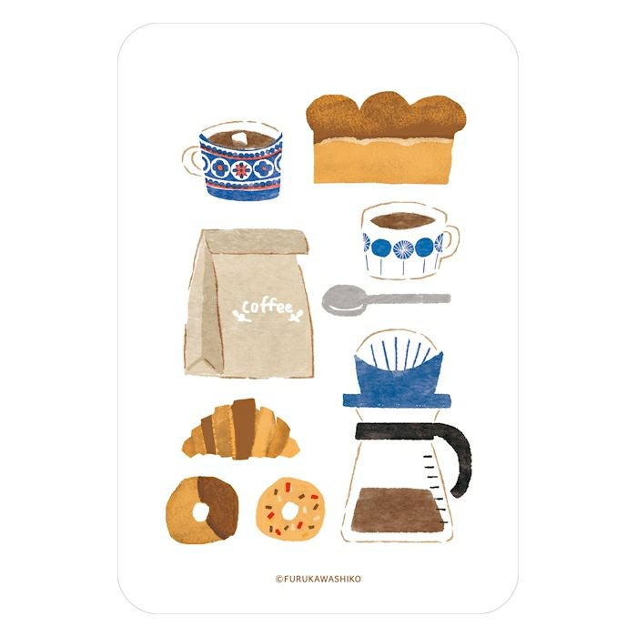 Furukawashiko Pocket Size Clear Bookmark (A6)