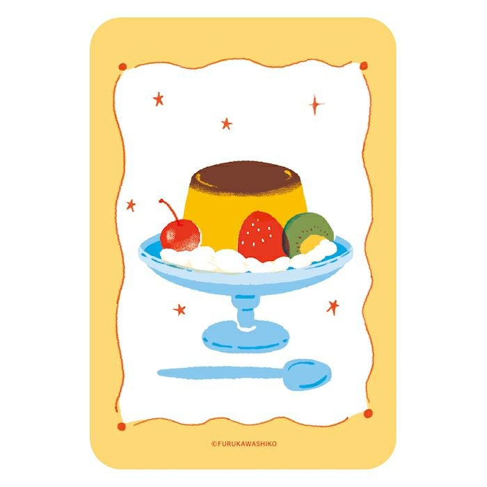 Furukawashiko Pocket Size Clear Bookmark (A6)