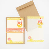 Furukawashiko Mini Letter Set - Animal Sweets Workshop - Soda Cat