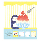 Furukawashiko Memo Pad - Penguin and Shaved Ice