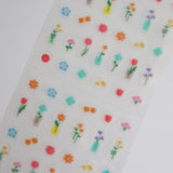 Furukawashiko Chocolog Choco-Peta Stickers - Flower