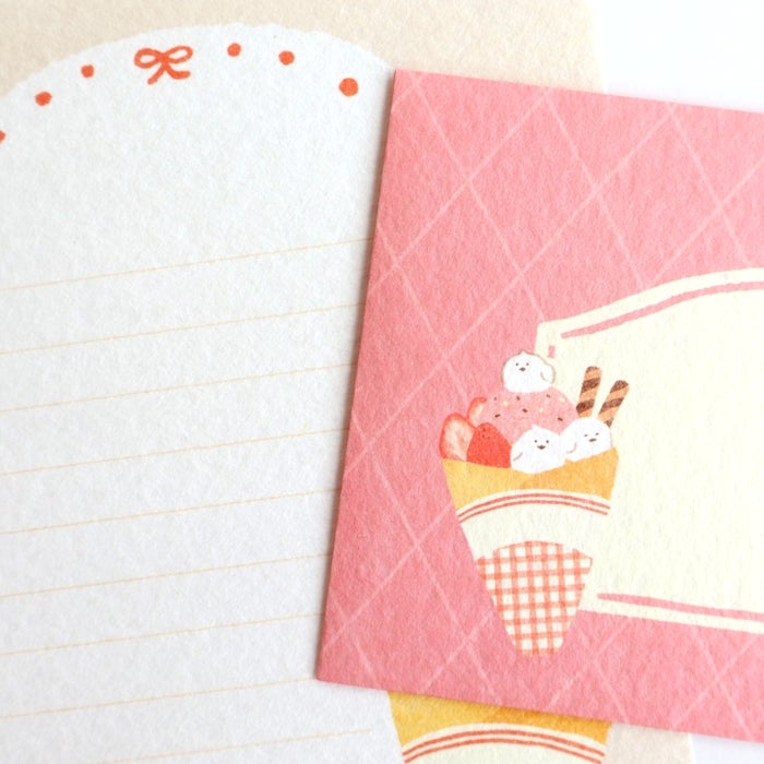 Furukawashiko Letter Set - Sweets Animal Workshop - Kotori