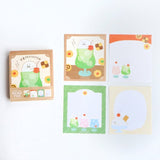 Furukawashiko Sweets Animal Workshop Memo Pads - Cream Seal