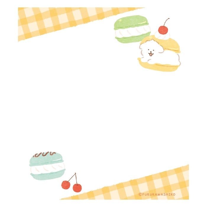 Furukawashiko Sweets Animal Workshop Memo Pads - Trapped Dog