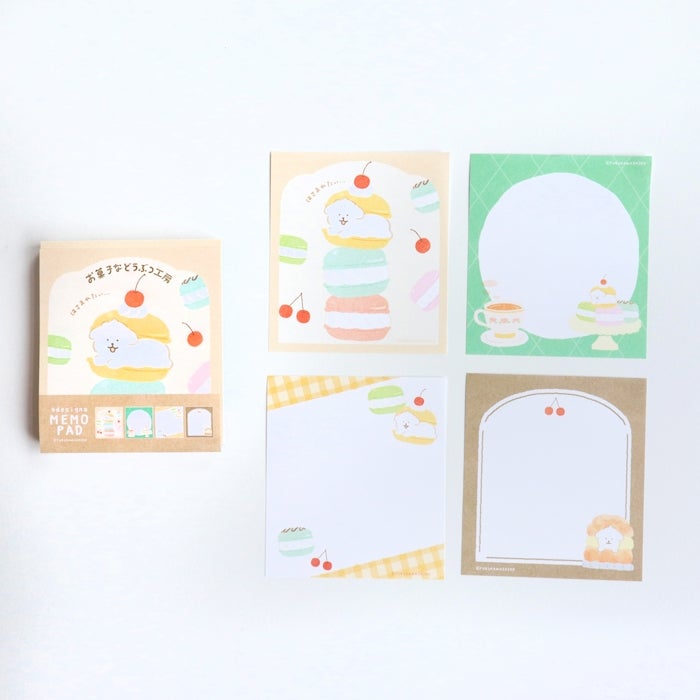 Furukawashiko Sweets Animal Workshop Memo Pads - Trapped Dog