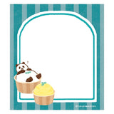 Furukawashiko Sweets Animal Workshop Memo Pads - Relaxing Panda