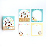 Furukawashiko Sweets Animal Workshop Memo Pads - Relaxing Panda