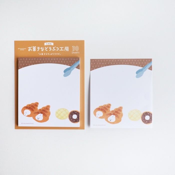 Furukawashiko Sweets Animal Workshop Sticky Notes - Cozy Rabbit