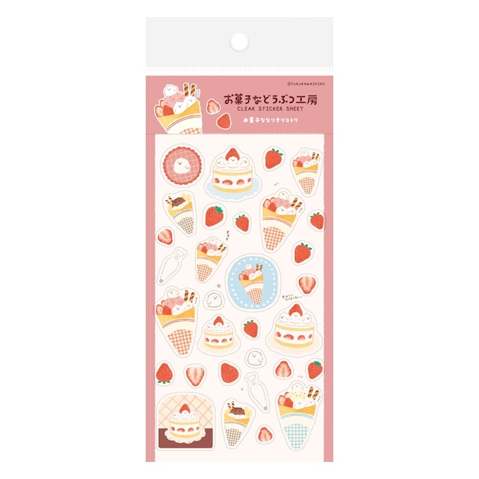 Furukawashiko Sweets Animal Workshop Sticker Sheet - Kotori