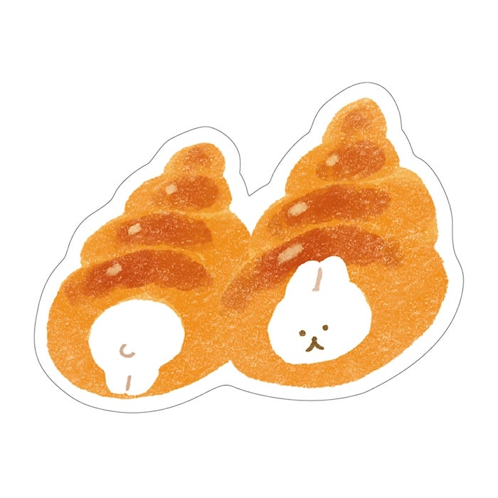 Furukawashiko Sweets Animal Workshop Sticker Set - Cozy Rabbit
