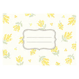 Furukawashiko Stamp Letter Set - Warm and Fuzzy Mimosa