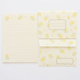 Furukawashiko Stamp Letter Set - Warm and Fuzzy Mimosa