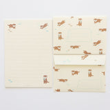 Furukawashiko Stamp Letter Set - Smooth-Swimming Otter