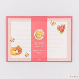 Furukawashiko Letter Set - Pakupaku Pink