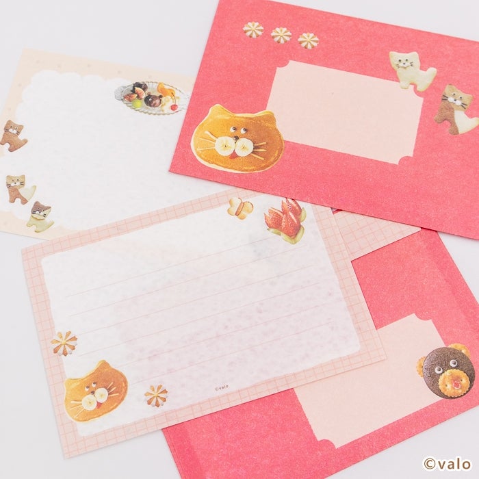 Furukawashiko Letter Set - Pakupaku Pink