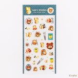 Furukawashiko Clear Sticker Sheet - Plate Time