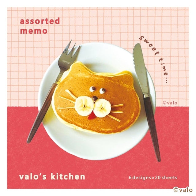 Furukawashiko 6-Design Memo Pad - Heart-Fluttering Desserts