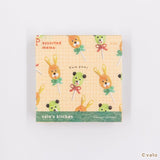 Furukawashiko 6-Design Memo Pad - A Little Snack