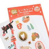 Furukawashiko Foil Sticker Sheet - House and Cat