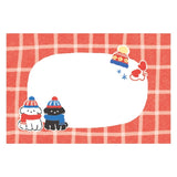 Furukawashiko Today's Letter Set - Snow and Dog