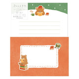 Furukawashiko Today's Letter Set - House and Bear