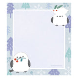 Furukawashiko Memo Pad - Snow and Bird