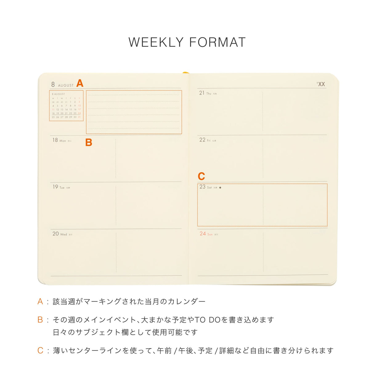 Hightide 2027 Weekly Diary Sanmarino A6 Block