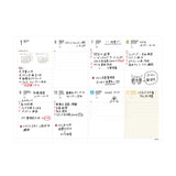Hightide 2027 Weekly Diary Papillon B6 - Blue Green