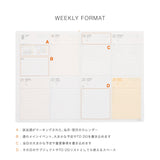 Hightide 2027 Weekly Diary Worter B6