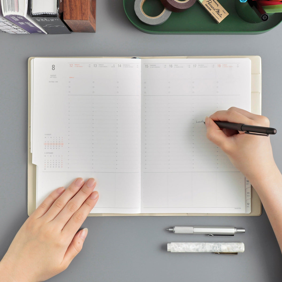 Hightide 2027 Weekly Diary Classic A5 Vertical