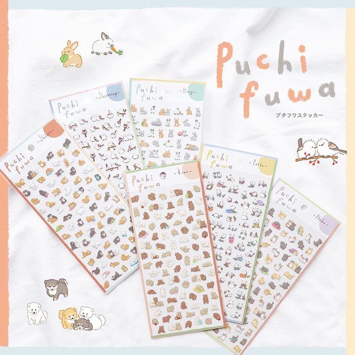 Mind Wave Puchi Fuwa Stickers - Cat