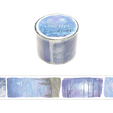 Mind Wave Clear Washi Tape - Landscape Series - Moonlight