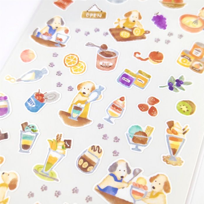 Mind Wave Little Kitchen Stickers - Parfait Shop