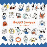 Mind Wave Happy Snappy Stickers - Blue