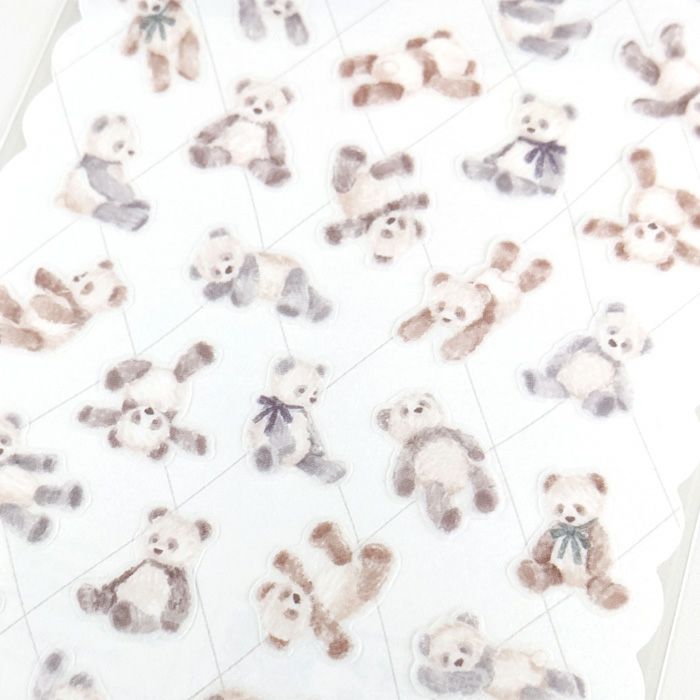 Mind Wave Plush Stickers - Panda