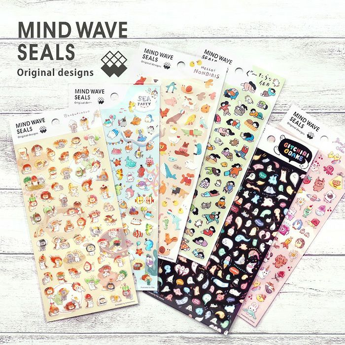 Mind Wave Stickers - Okaburineko