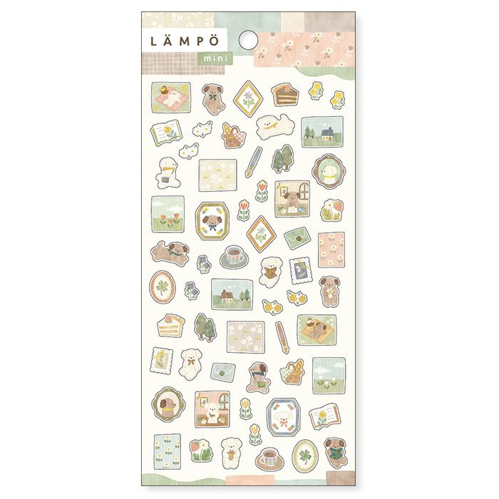 Mind Wave Lampo Mini Stickers - Dog and Afternoon