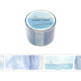 Mind Wave Clear Washi Tape - Landscape Series - Calm Morning