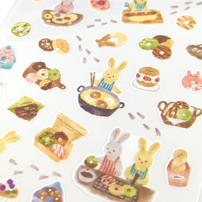 Mind Wave Little Kitchen Stickers - Donut Shop