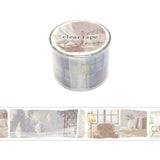 Mind Wave Clear Washi Tape - Landscape Series - Late at Night