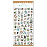 Mind Wave Happy Snappy Stickers - Brown