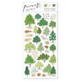 Mind Wave Painting Stickers - Forest
