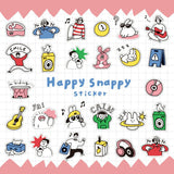 Mind Wave Happy Snappy Stickers - Pink