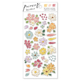 Mind Wave Painting Stickers - Pink Flowers