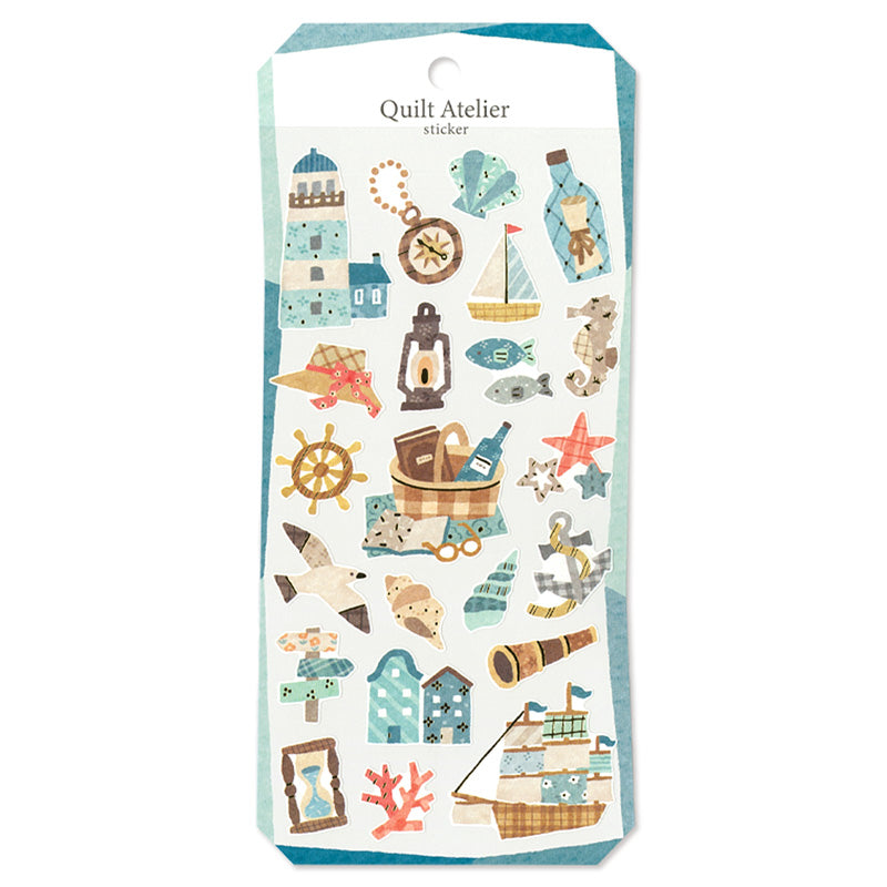 Mind Wave Quilt Atelier Stickers - Port Town