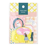 Mind Wave Yori-Dori Stickers - Shooting Star in the Evening Sky