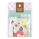 Mind Wave Yori-Dori Stickers - Swan and Reading