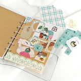 Mind Wave Yori-Dori Stickers - Swan and Reading