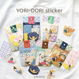 Mind Wave Yori-Dori Stickers - Swan and Reading
